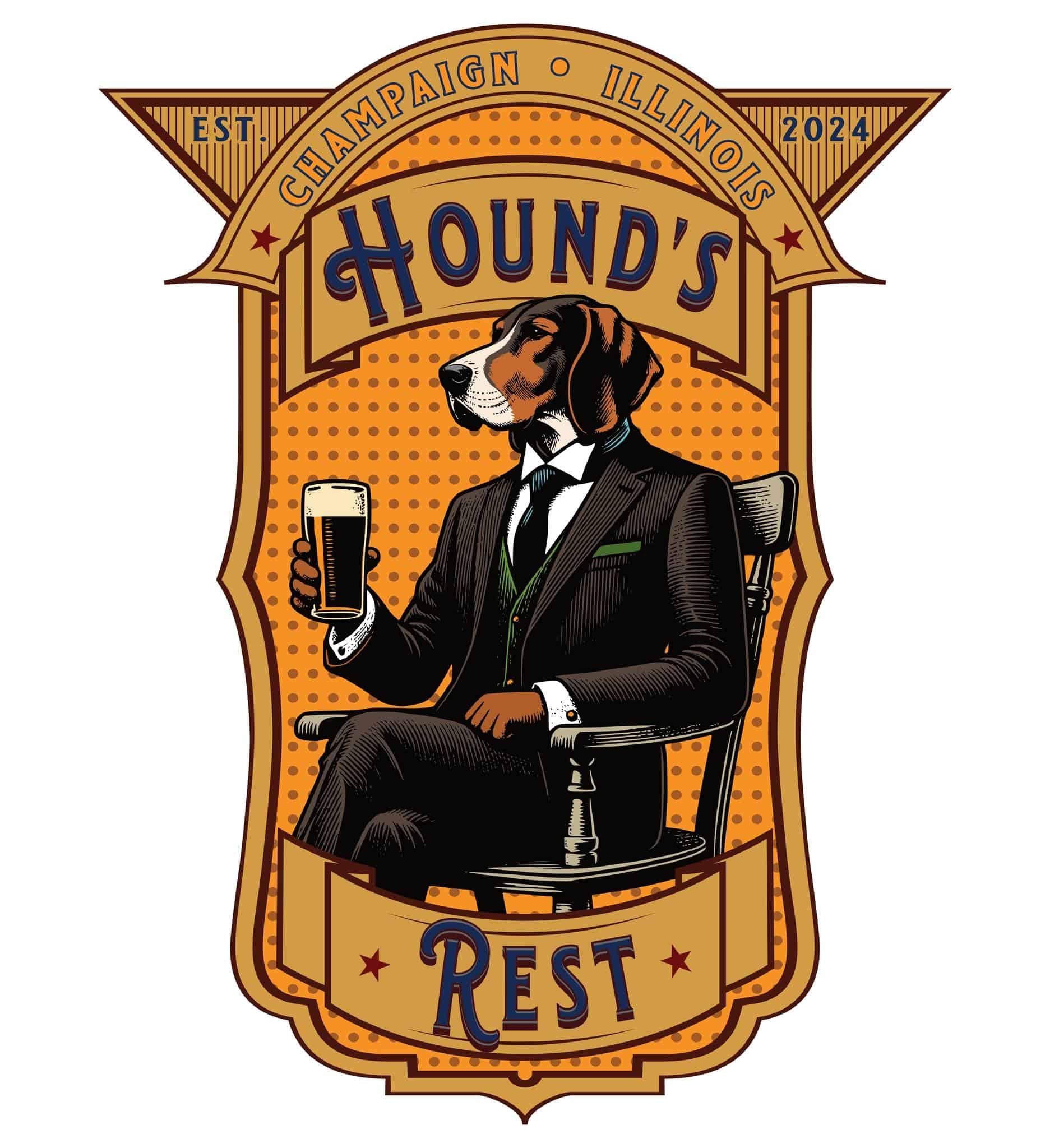 Hound's Rest logo